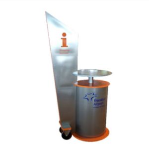 Stehpult Promotiontheke PC Tisch Pascal